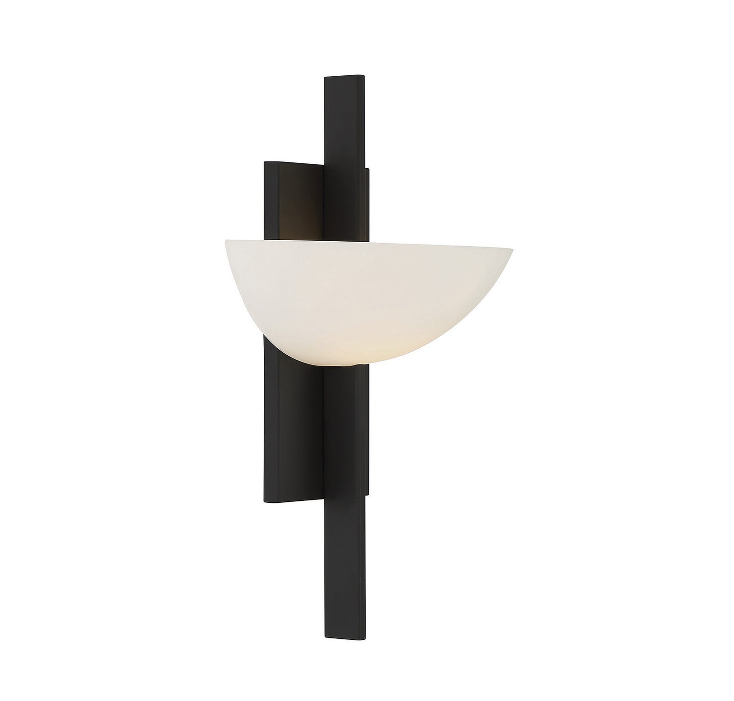 Savoy House - 9-1615-1-89 - One Light Wall Sconce - Fallon - Matte Black