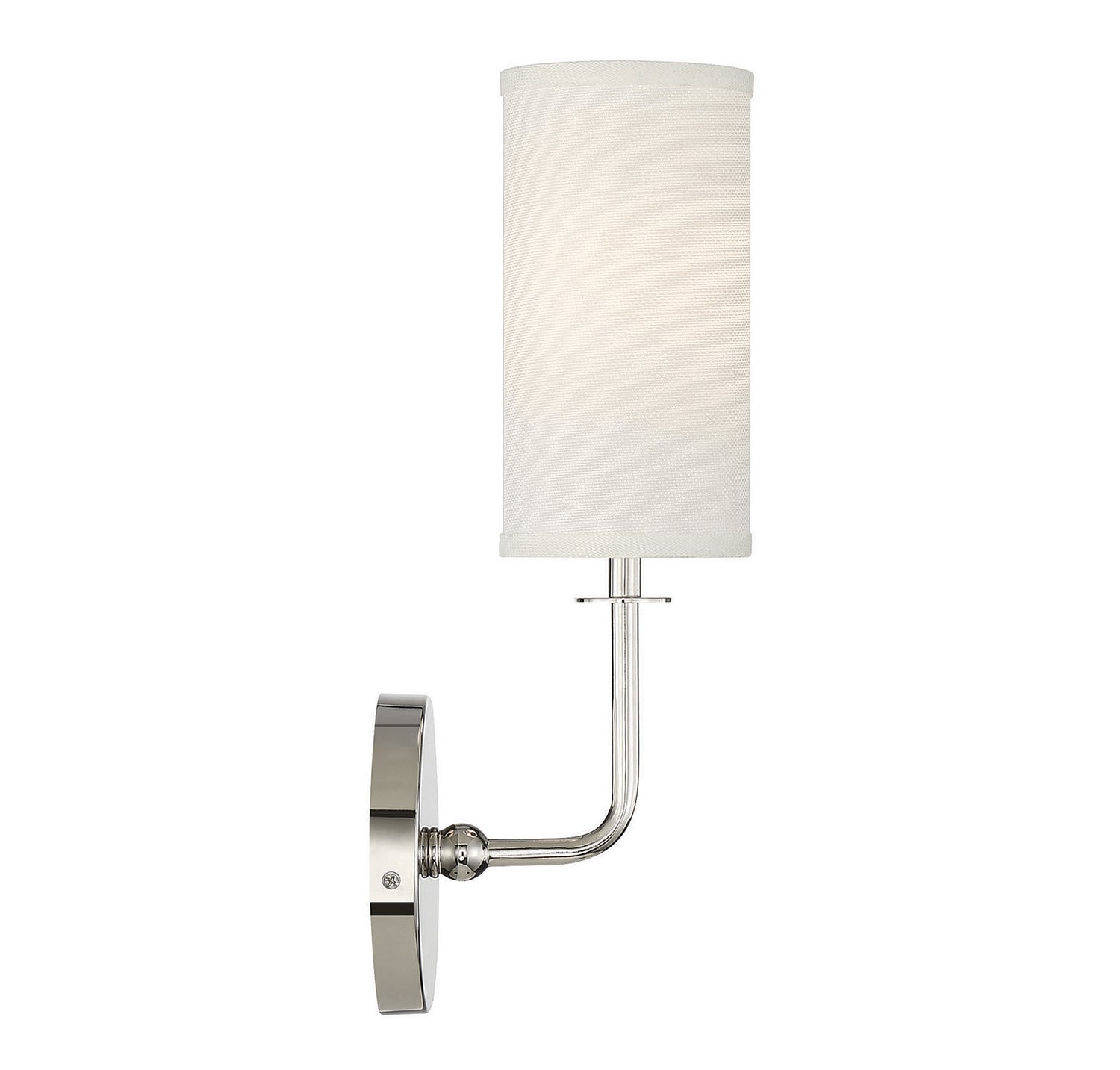 Savoy House - 9-1755-1-109 - One Light Wall Sconce - Powell - Polished Nickel