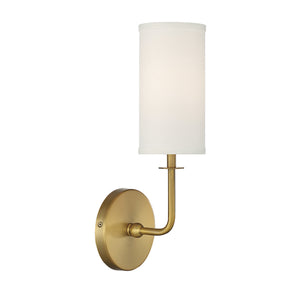 Savoy House - 9-1755-1-322 - One Light Wall Sconce - Powell - Warm Brass