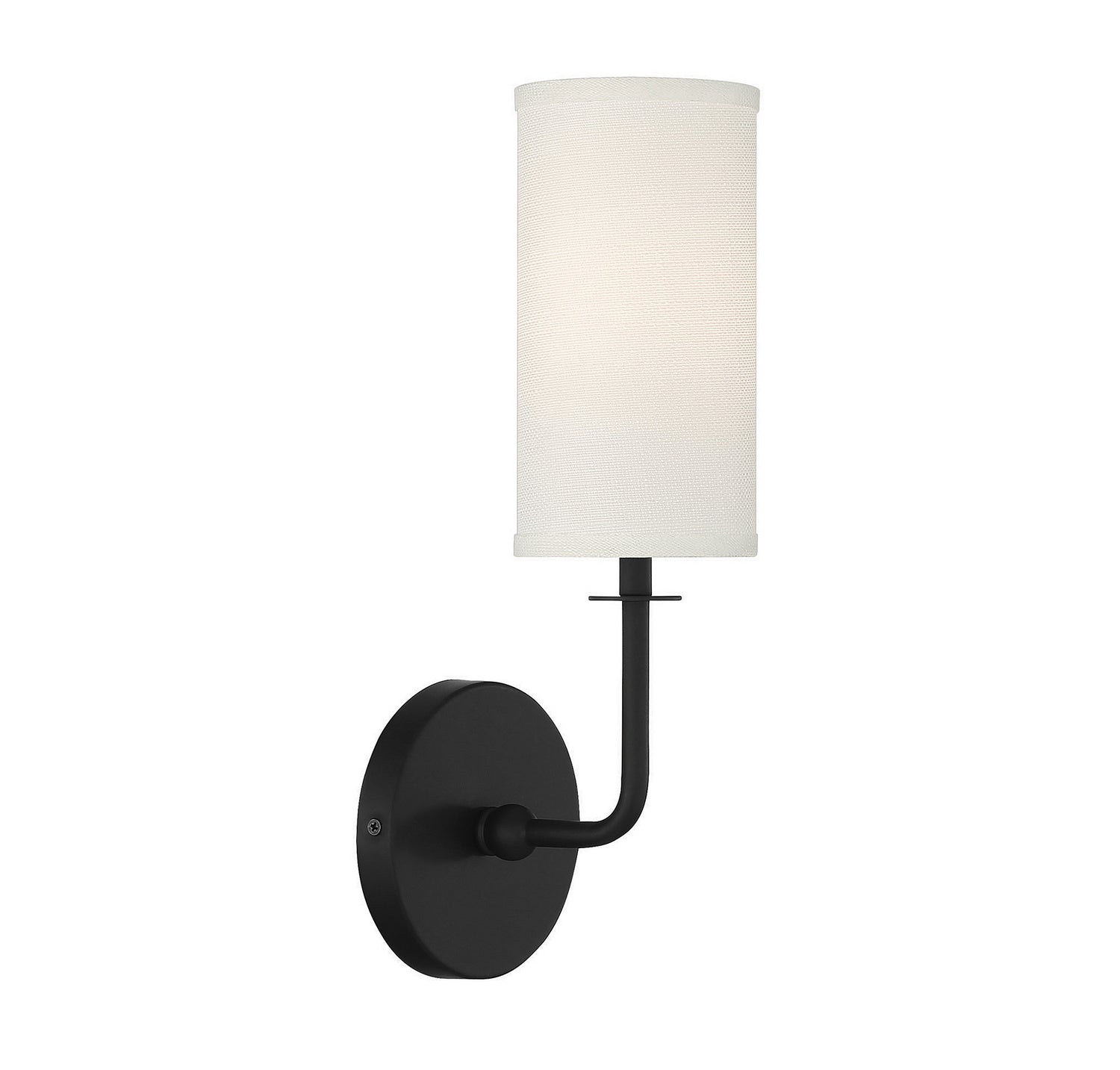 Savoy House - 9-1755-1-89 - One Light Wall Sconce - Powell - Matte Black