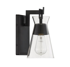 Savoy House - 9-1830-1-89 - One Light Wall Sconce - Lakewood - Matte Black