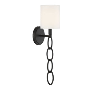 Savoy House - 9-1914-1-89 - One Light Wall Sconce - Joffree - Matte Black