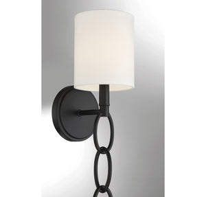 Savoy House - 9-1914-1-89 - One Light Wall Sconce - Joffree - Matte Black