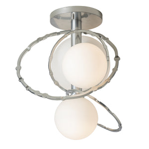 Hubbardton Forge - 121360-SKT-85-GG0712 - Three Light Semi-Flush Mount - Olympus - Sterling