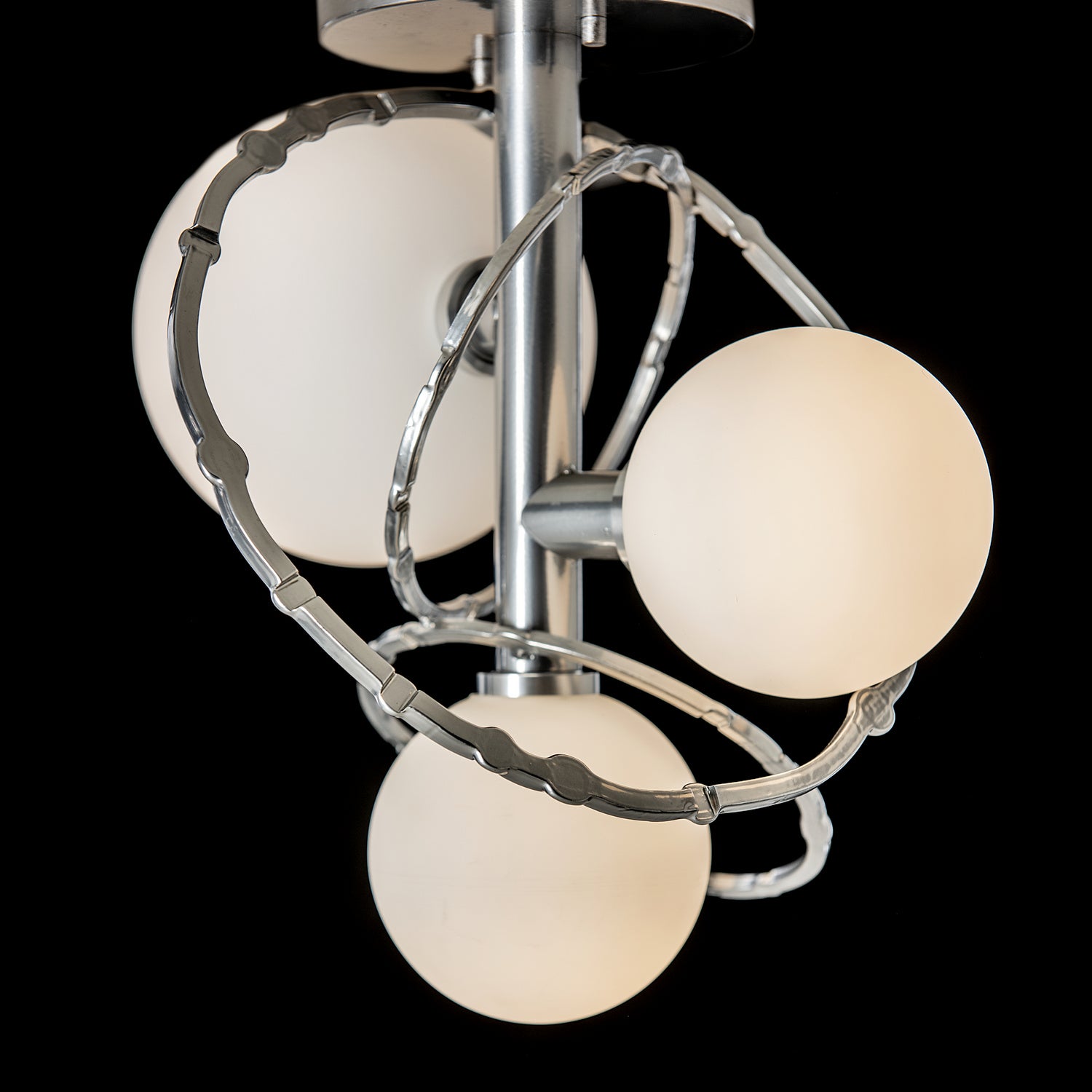 Hubbardton Forge - 121360-SKT-85-GG0712 - Three Light Semi-Flush Mount - Olympus - Sterling