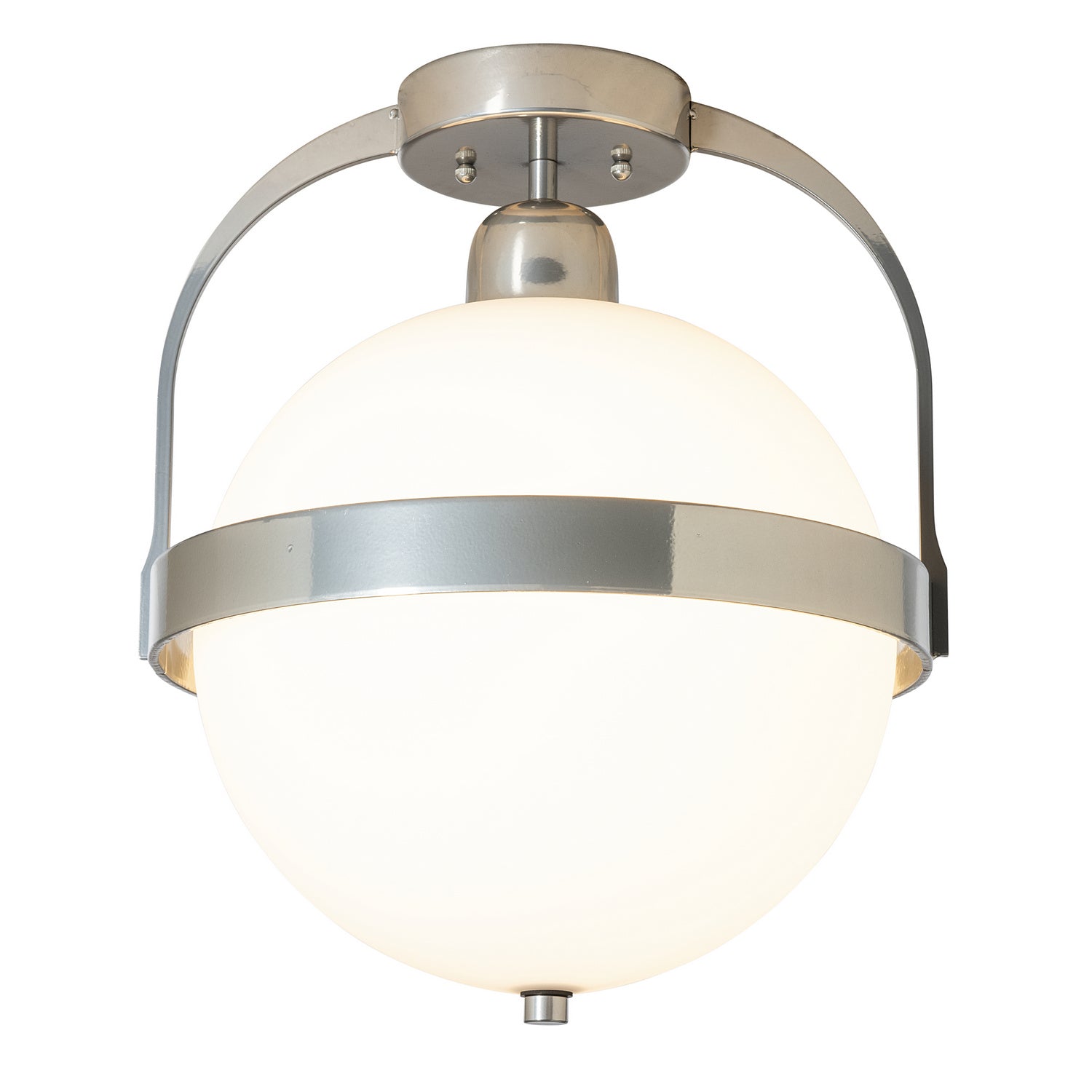 Hubbardton Forge - 121380-SKT-85-GG0720 - One Light Semi-Flush Mount - Atlas - Sterling