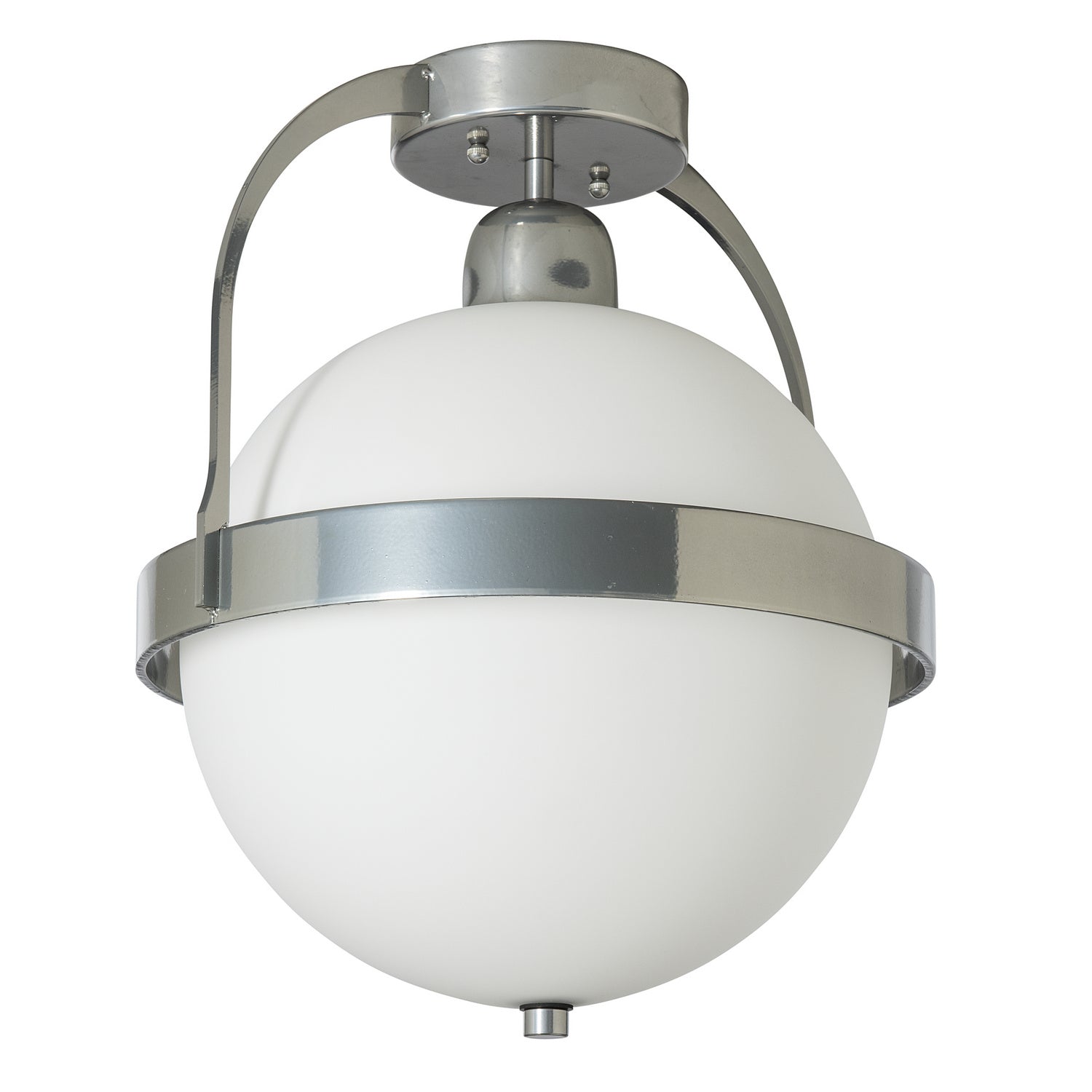 Hubbardton Forge - 121380-SKT-85-GG0720 - One Light Semi-Flush Mount - Atlas - Sterling