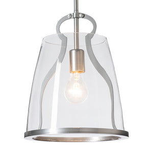 Hubbardton Forge - 131065-SKT-MULT-85-ZM0721 - One Light Pendant - Caliper - Sterling