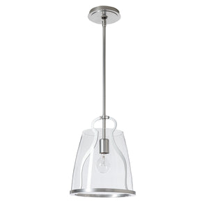 Hubbardton Forge - 131065-SKT-MULT-85-ZM0721 - One Light Pendant - Caliper - Sterling