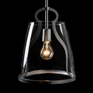 Hubbardton Forge - 131065-SKT-MULT-85-ZM0721 - One Light Pendant - Caliper - Sterling