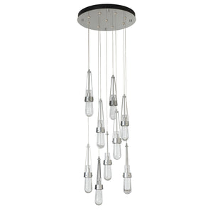Hubbardton Forge - 131100-SKT-STND-85-YJ0434 - LED Pendant - Link - Sterling