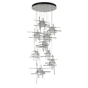 Hubbardton Forge - 131107-SKT-STND-85-II0728 - LED Pendant - Tura - Sterling