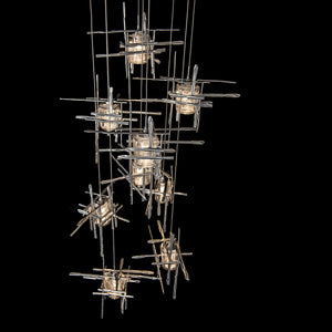 Hubbardton Forge - 131107-SKT-STND-85-II0728 - LED Pendant - Tura - Sterling