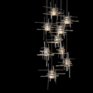 Hubbardton Forge - 131107-SKT-STND-85-II0728 - LED Pendant - Tura - Sterling