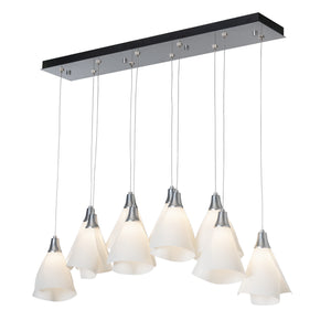Hubbardton Forge - 131202-SKT-STND-85-SH1987 - LED Pendant - Mobius - Sterling