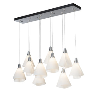 Hubbardton Forge - 131202-SKT-STND-85-SH1987 - LED Pendant - Mobius - Sterling