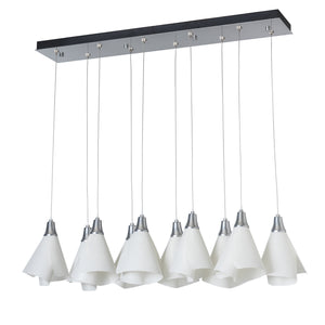 Hubbardton Forge - 131202-SKT-STND-85-SH1987 - LED Pendant - Mobius - Sterling