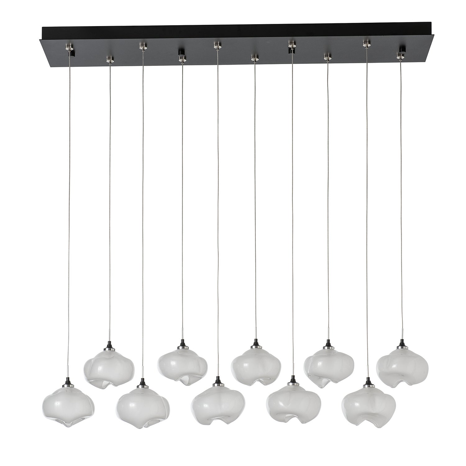 Hubbardton Forge - 131203-SKT-STND-10-FD0710 - Ume 10-Light Pendant - Ume - Black