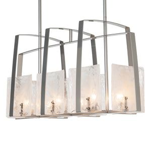 Hubbardton Forge - 131311-SKT-MULT-85-YR0699 - Eight Light Linear Pendant - Arc - Sterling