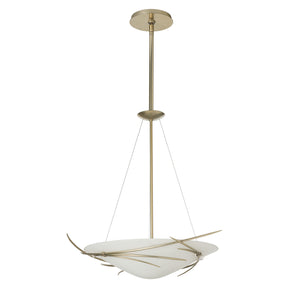 Hubbardton Forge - 131620-SKT-MULT-86-GG0722 - Three Light Pendant - Wisp - Modern Brass