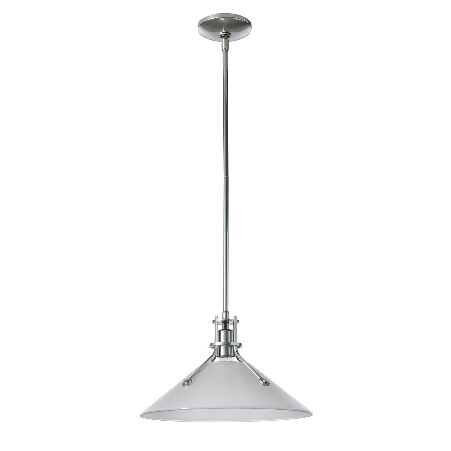 Hubbardton Forge - 134553-SKT-MULT-85-FD0686 - Henry Medium Glass Shade Pendant - Henry - Sterling