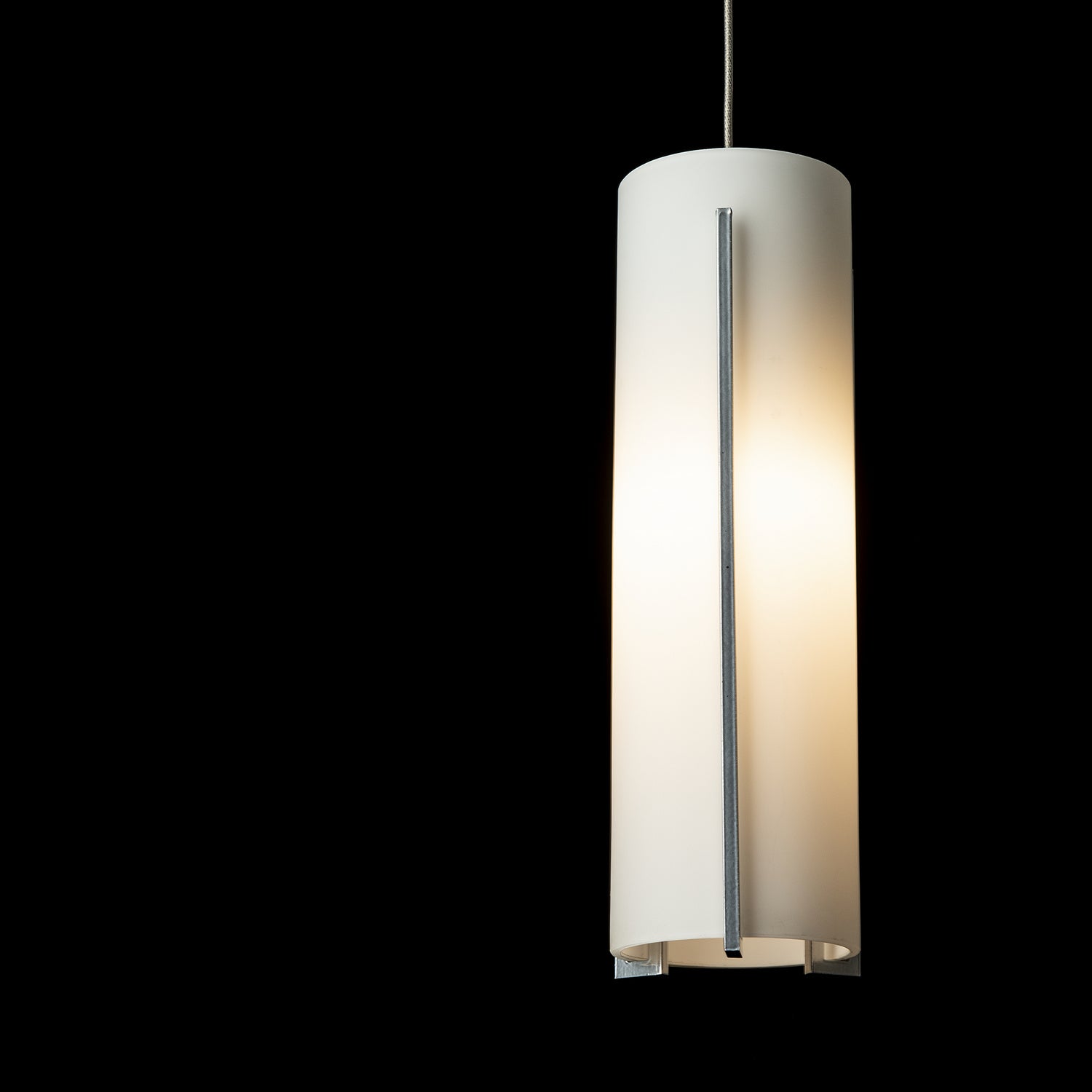 Hubbardton Forge - 161180-SKT-STND-85-GG0065 - Exos Glass Low Voltage Mini Pendant - Exos Glass - Sterling