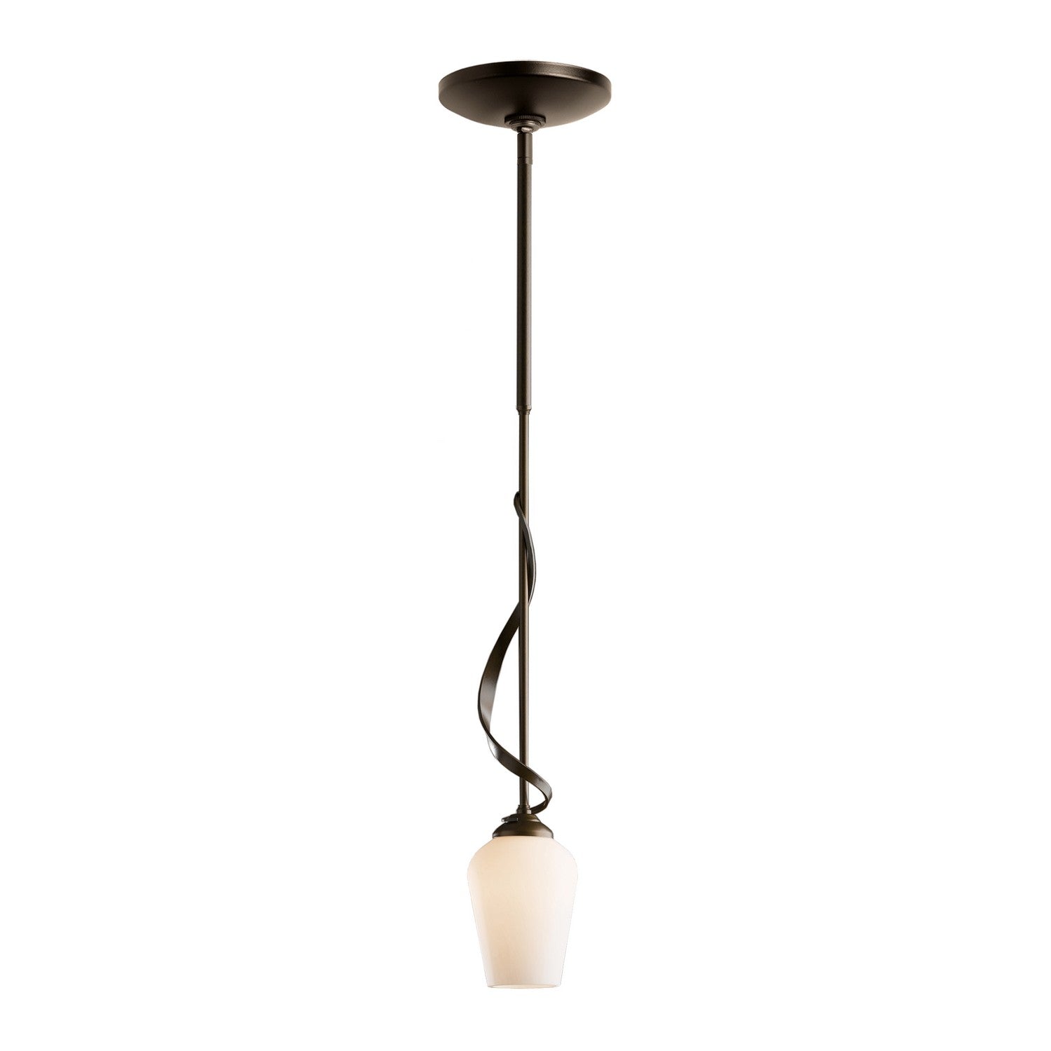 Hubbardton Forge - 183030-SKT-MULT-05-GG0303 - Flora Down Light Mini Pendant - Flora - Bronze