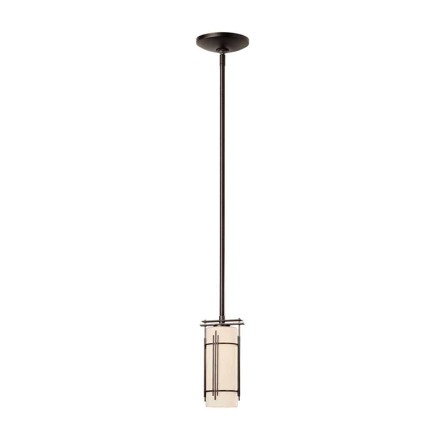 Hubbardton Forge - 183550-SKT-MULT-07-GG0118 - Paralline Mini Pendant - Paralline - Dark Smoke