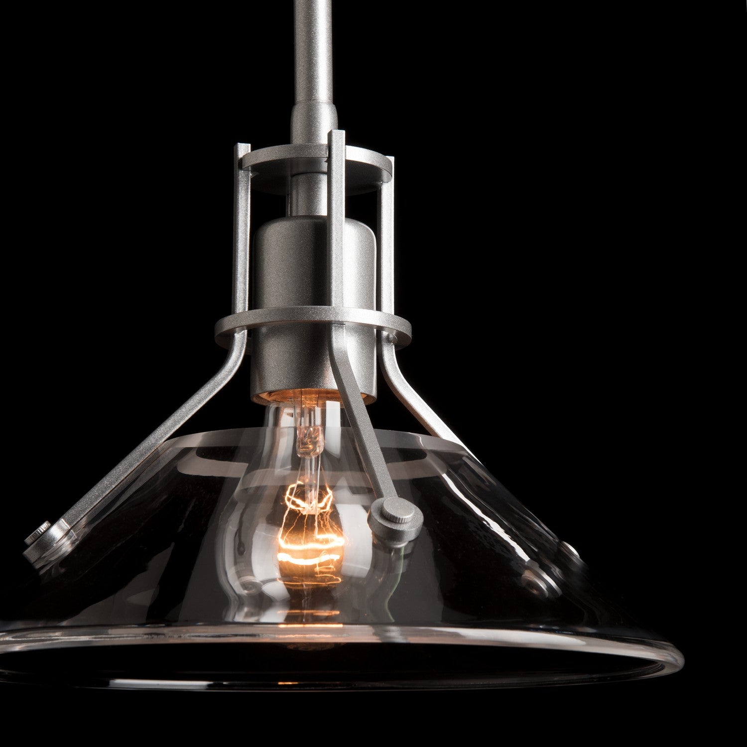 Hubbardton Forge - 184253-SKT-MULT-82-ZM0673 - Henry Mini Pendant - Henry - Vintage Platinum