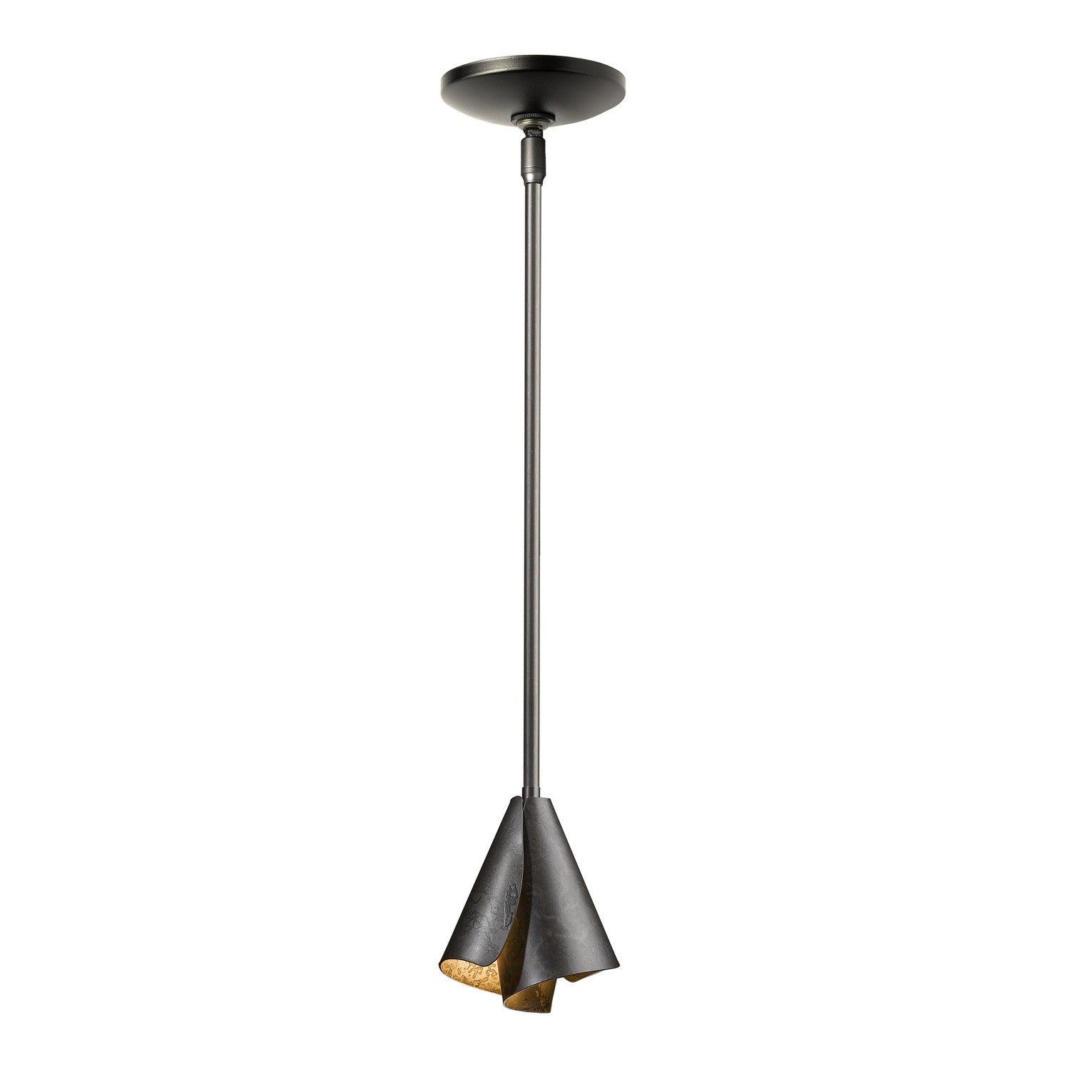 Hubbardton Forge - 184500-SKT-MULT-07 - Mobius Steel Shade Mini Pendant - Mobius - Dark Smoke