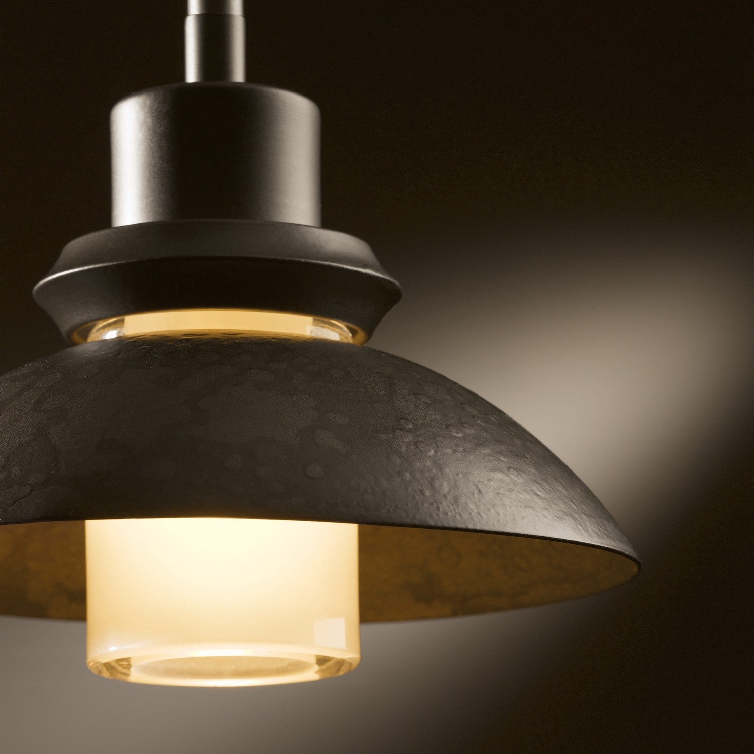 Hubbardton Forge - 184930-SKT-MULT-07 - One Light Mini Pendant - Staccato - Dark Smoke