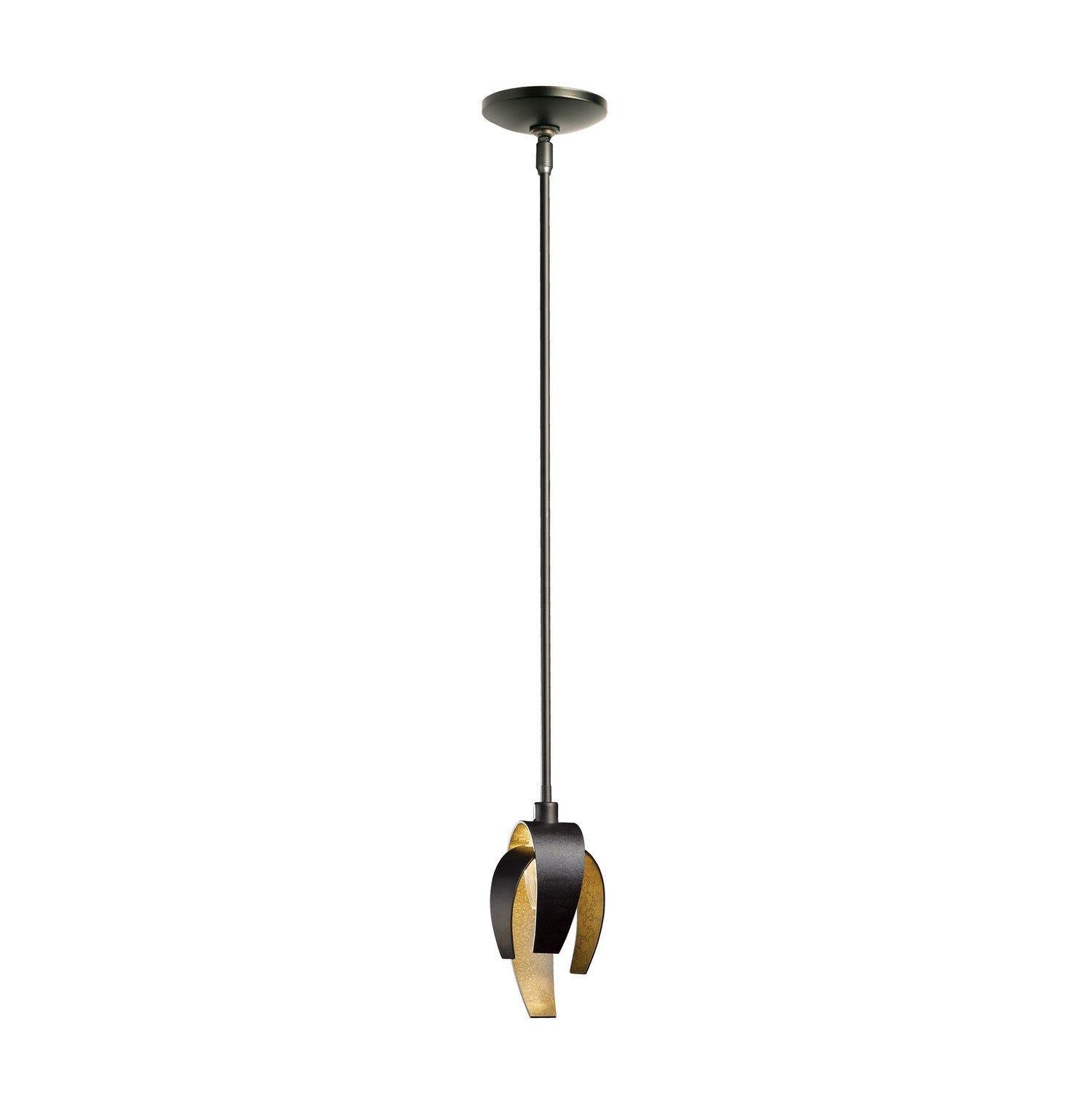 Hubbardton Forge - 186500-SKT-MULT-07 - One Light Mini Pendant - Corona - Dark Smoke