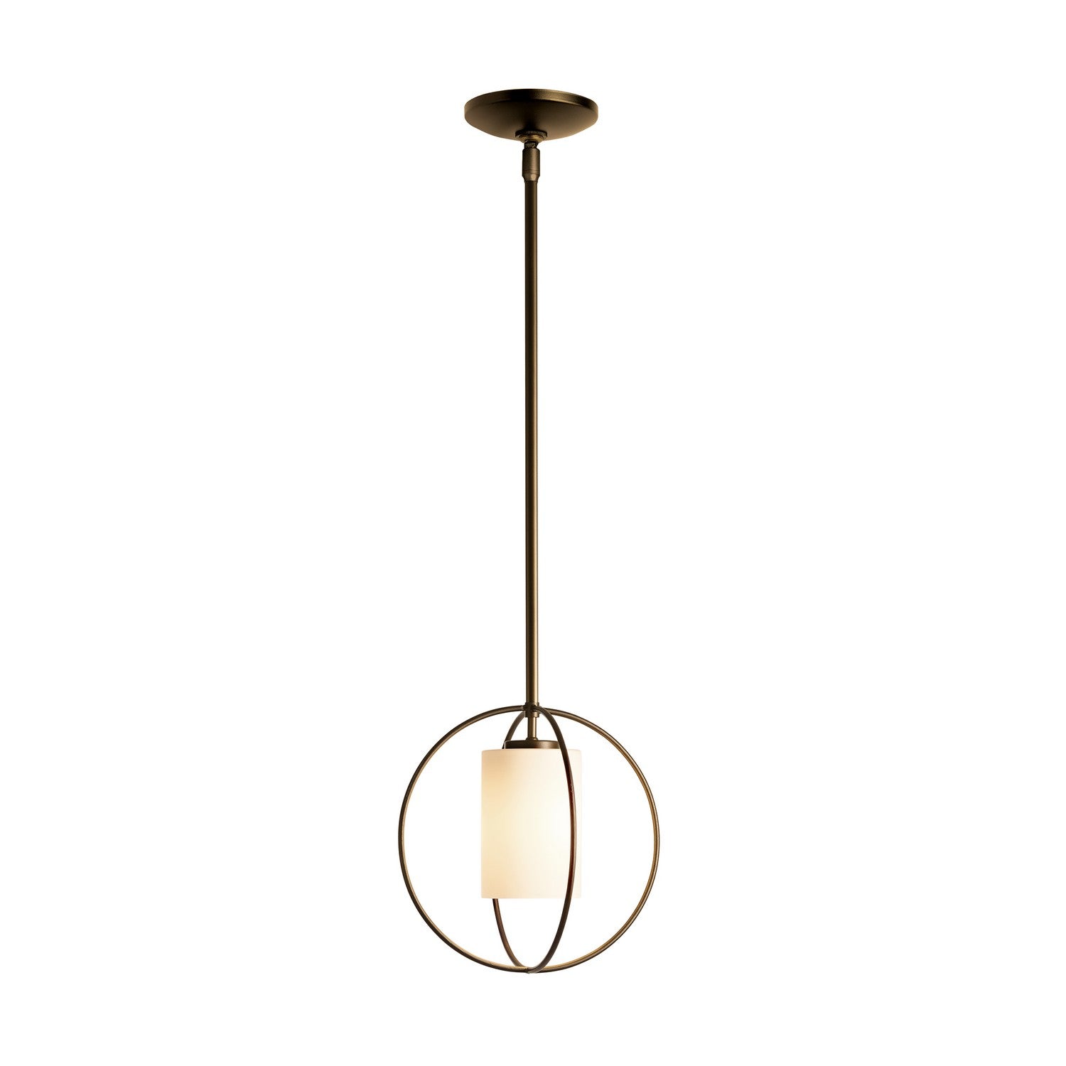 Hubbardton Forge - 187440-SKT-MULT-07-GG0160 - Rhythm Mini Pendant - Interlude - Dark Smoke