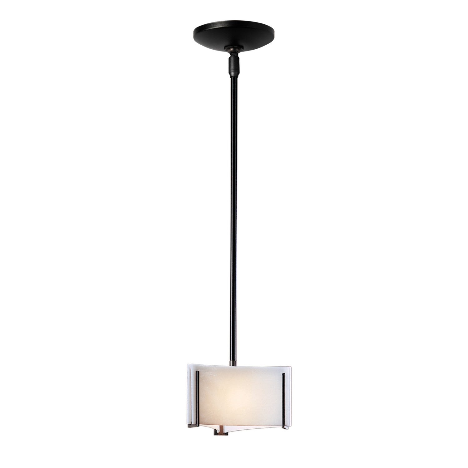 Hubbardton Forge - 188100-SKT-MULT-10-BB0156 - Exos Delta Mini Pendant - Exos Glass - Black