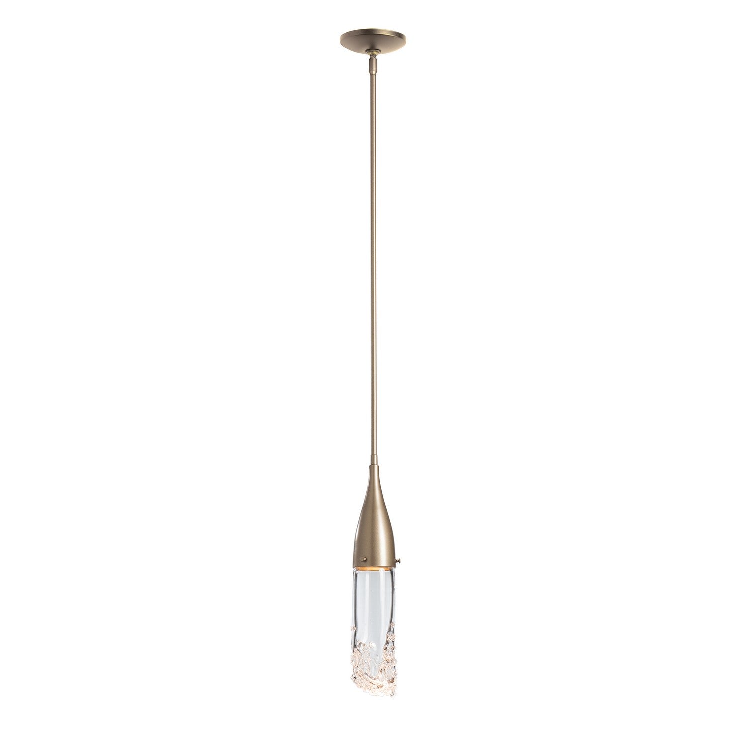 Hubbardton Forge - 188900-SKT-MULT-84-ZM0617 - One Light Mini Pendant - Fritz - Soft Gold