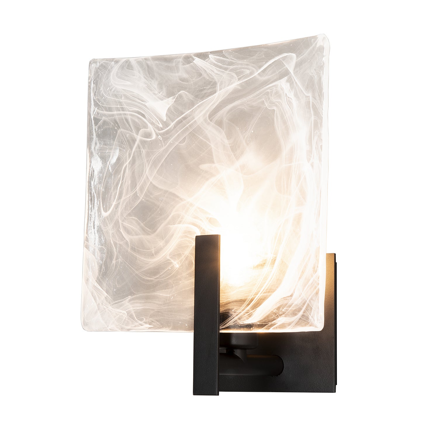 Hubbardton Forge - 201310-SKT-10-YR0699 - One Light Bath Sconce - Arc - Black