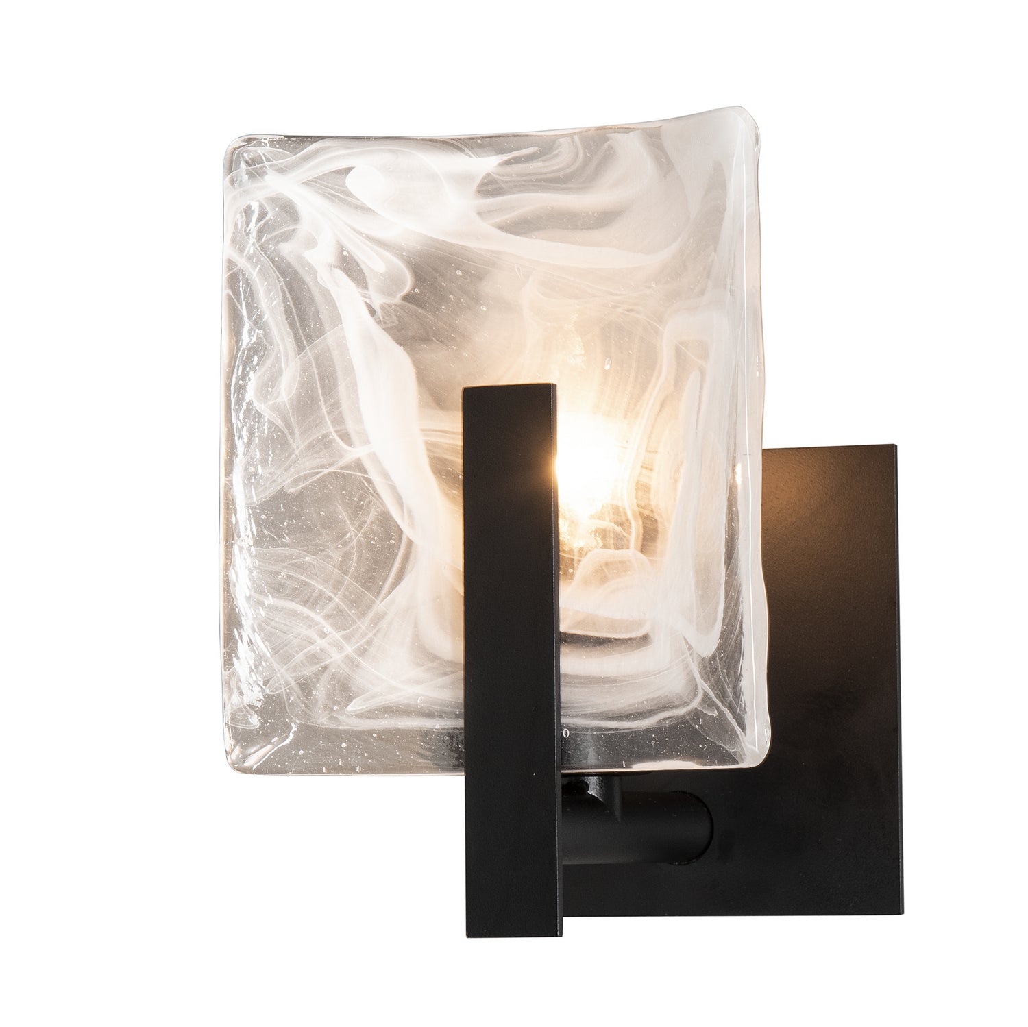 Hubbardton Forge - 201311-SKT-10-YR0719 - Arc Small 1-Light Bath Sconce - Arc - Black