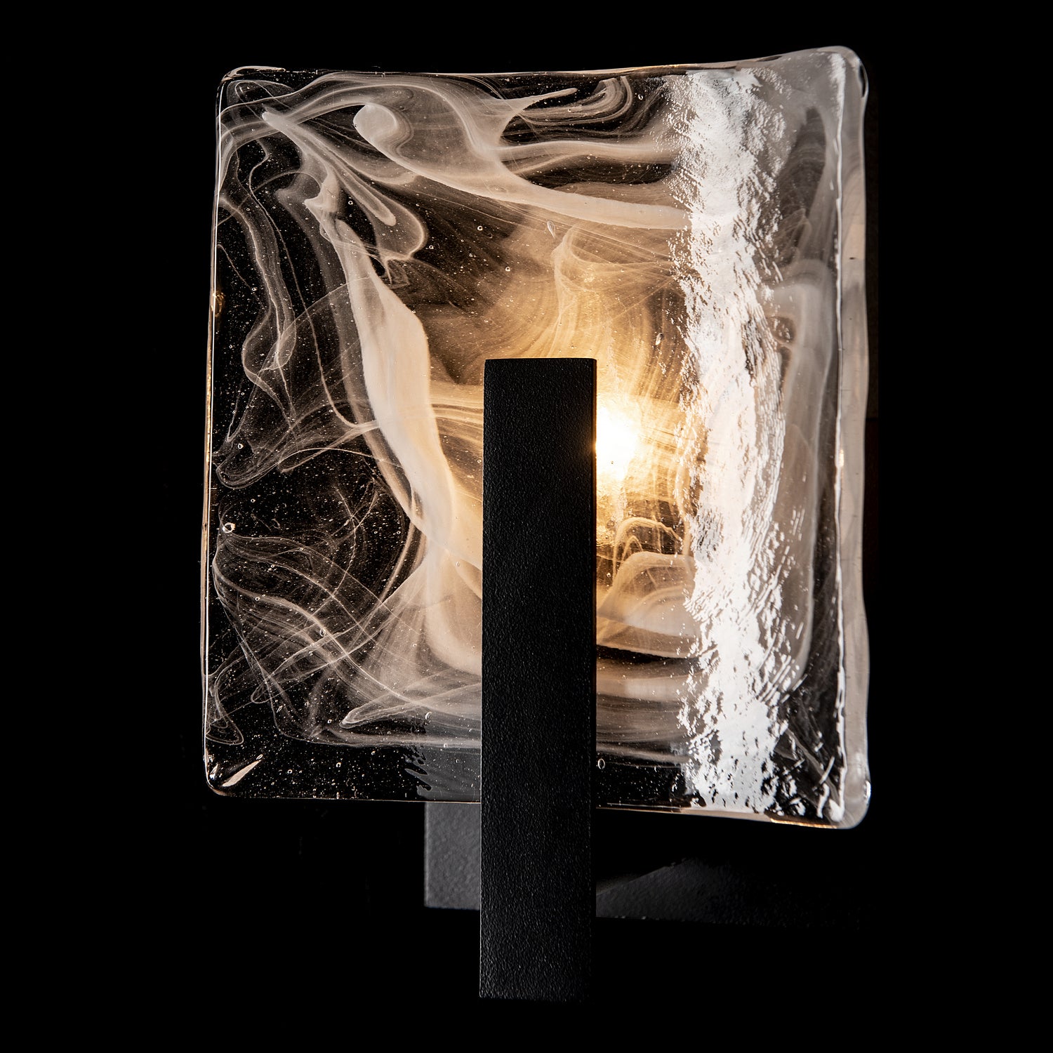 Hubbardton Forge - 201311-SKT-10-YR0719 - Arc Small 1-Light Bath Sconce - Arc - Black