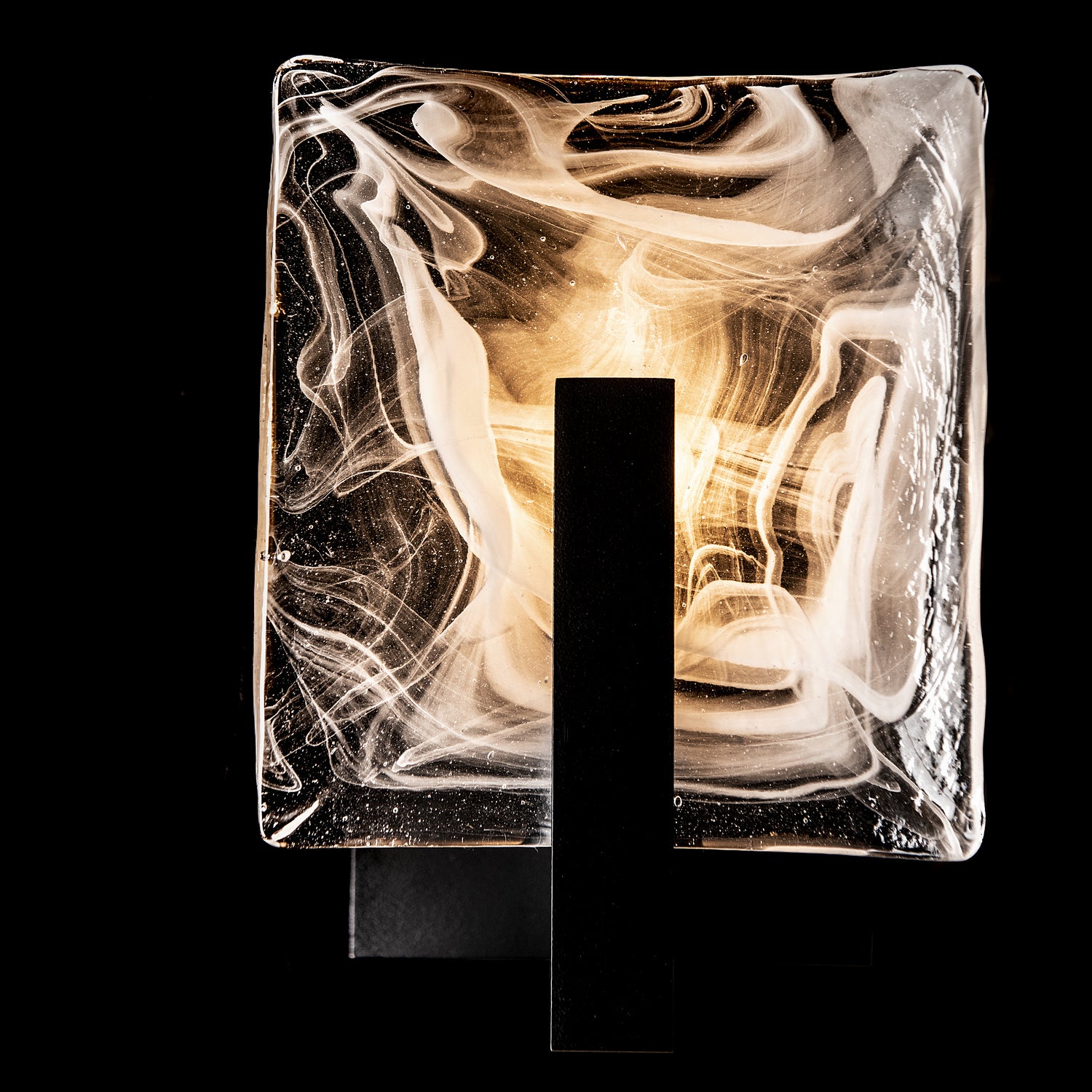 Hubbardton Forge - 201311-SKT-10-YR0719 - Arc Small 1-Light Bath Sconce - Arc - Black