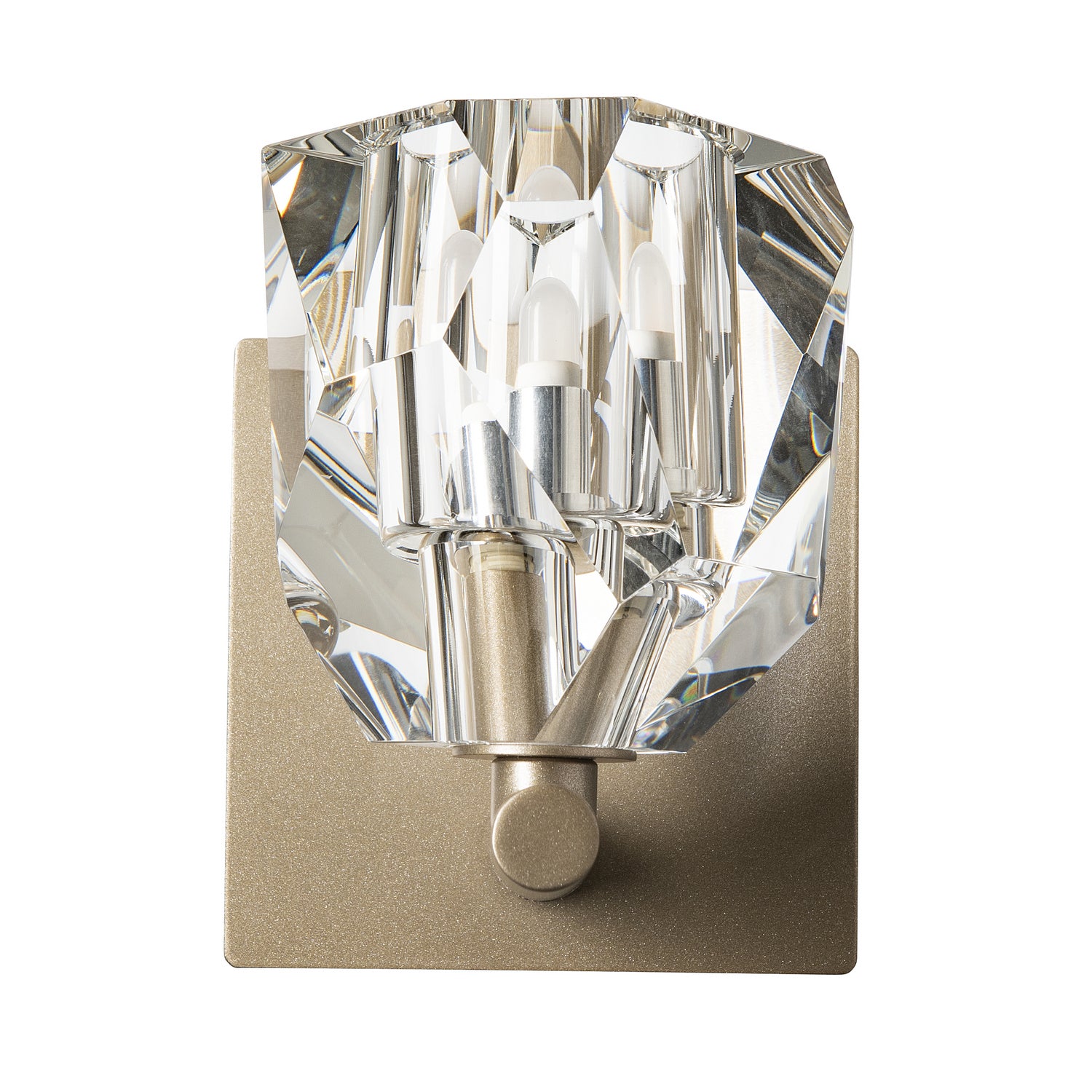 Hubbardton Forge - 201320-SKT-84-CR - Gatsby 1-Light Bath Sconce - Gatsby - Soft Gold