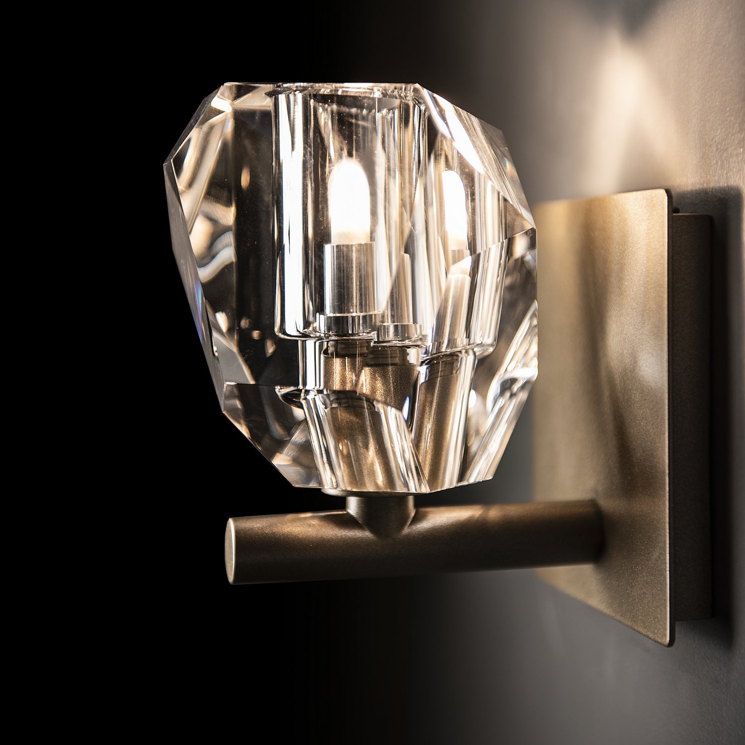 Hubbardton Forge - 201320-SKT-84-CR - Gatsby 1-Light Bath Sconce - Gatsby - Soft Gold