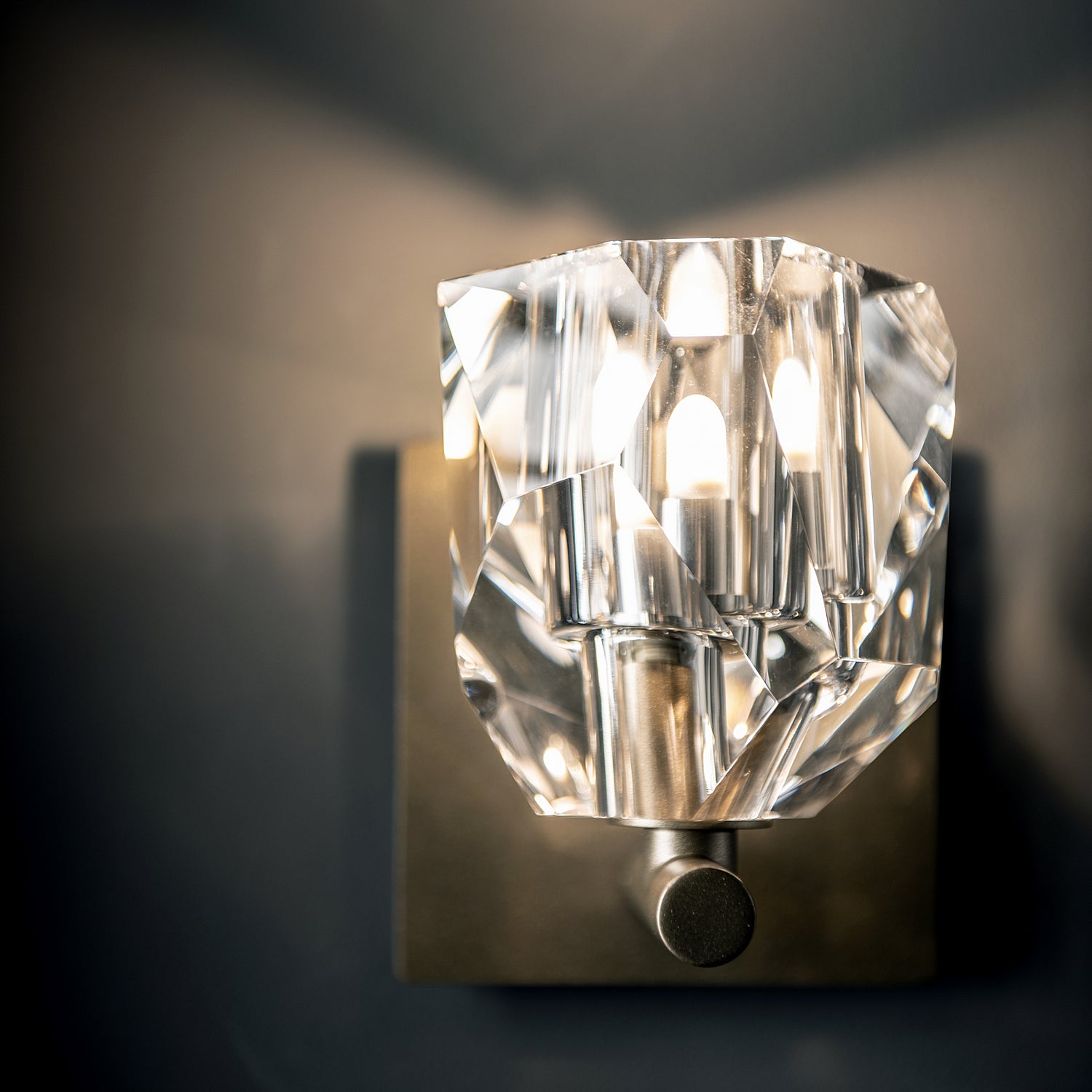 Hubbardton Forge - 201320-SKT-84-CR - Gatsby 1-Light Bath Sconce - Gatsby - Soft Gold