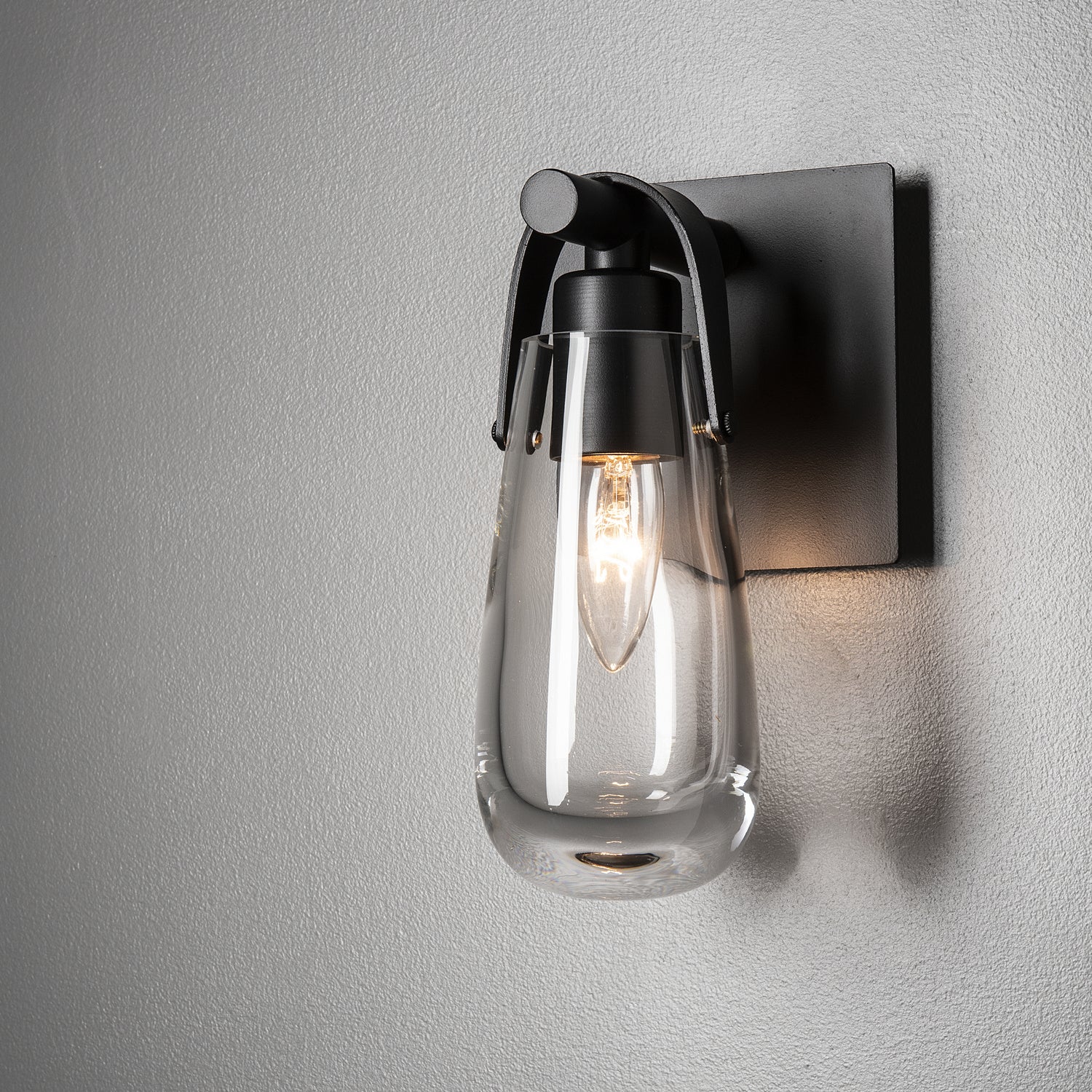 Hubbardton Forge - 201330-SKT-10-ZM0718 - Eos 1-Light Bath Sconce - Eos - Black