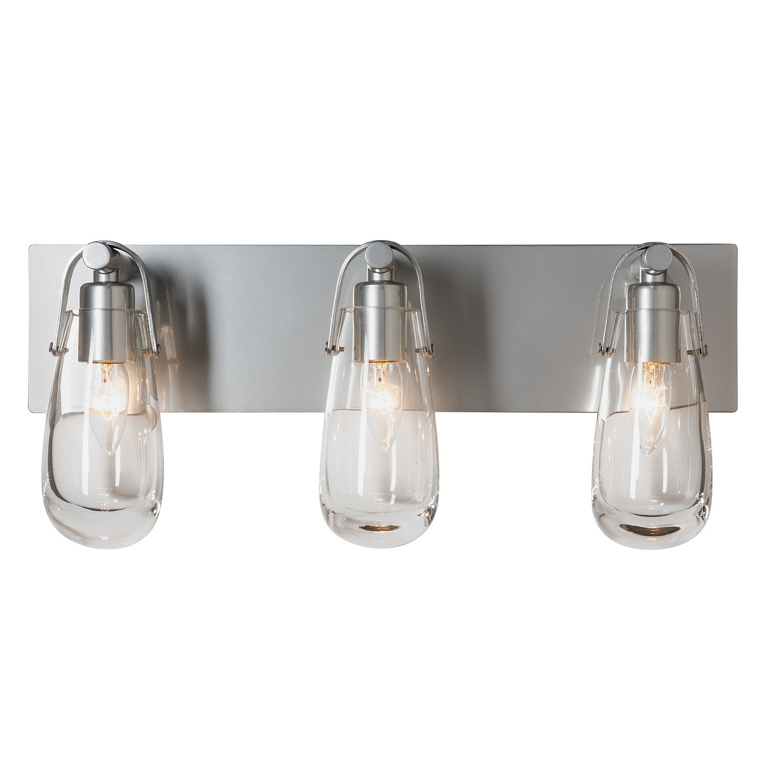 Hubbardton Forge - 201332-SKT-85-ZM0718 - Three Light Bath Sconce - Eos - Sterling