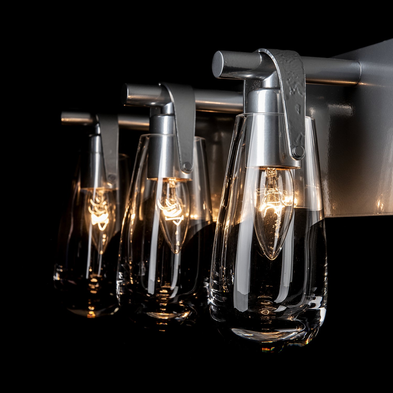 Hubbardton Forge - 201332-SKT-85-ZM0718 - Three Light Bath Sconce - Eos - Sterling