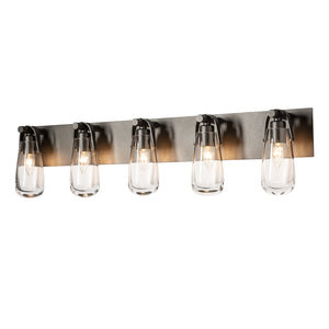 Hubbardton Forge - 201333-SKT-14-ZM0718 - Five Light Bath Sconce - Eos - Oil Rubbed Bronze