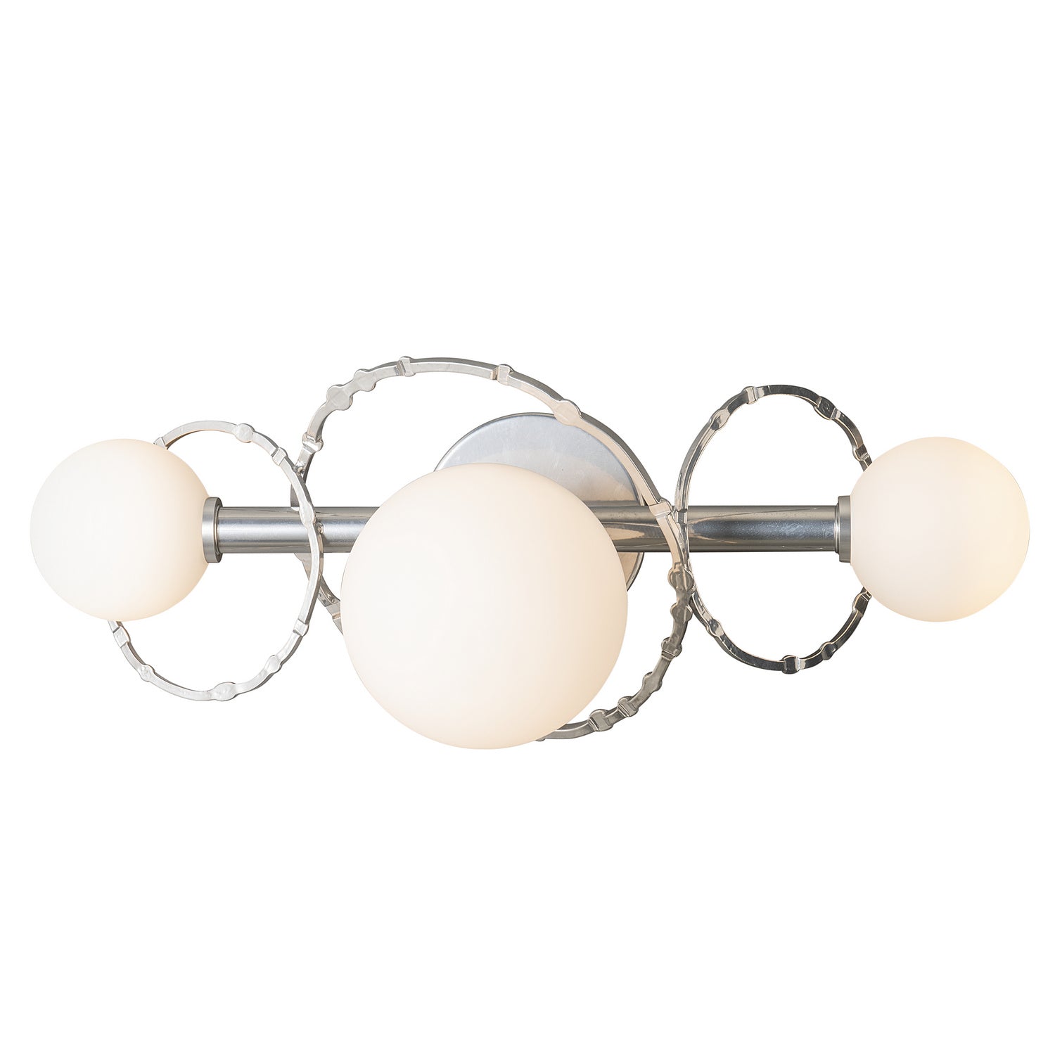 Hubbardton Forge - 201360-SKT-85-GG0712 - Three Light Bath Sconce - Olympus - Sterling