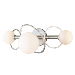 Hubbardton Forge - 201360-SKT-85-GG0712 - Three Light Bath Sconce - Olympus - Sterling