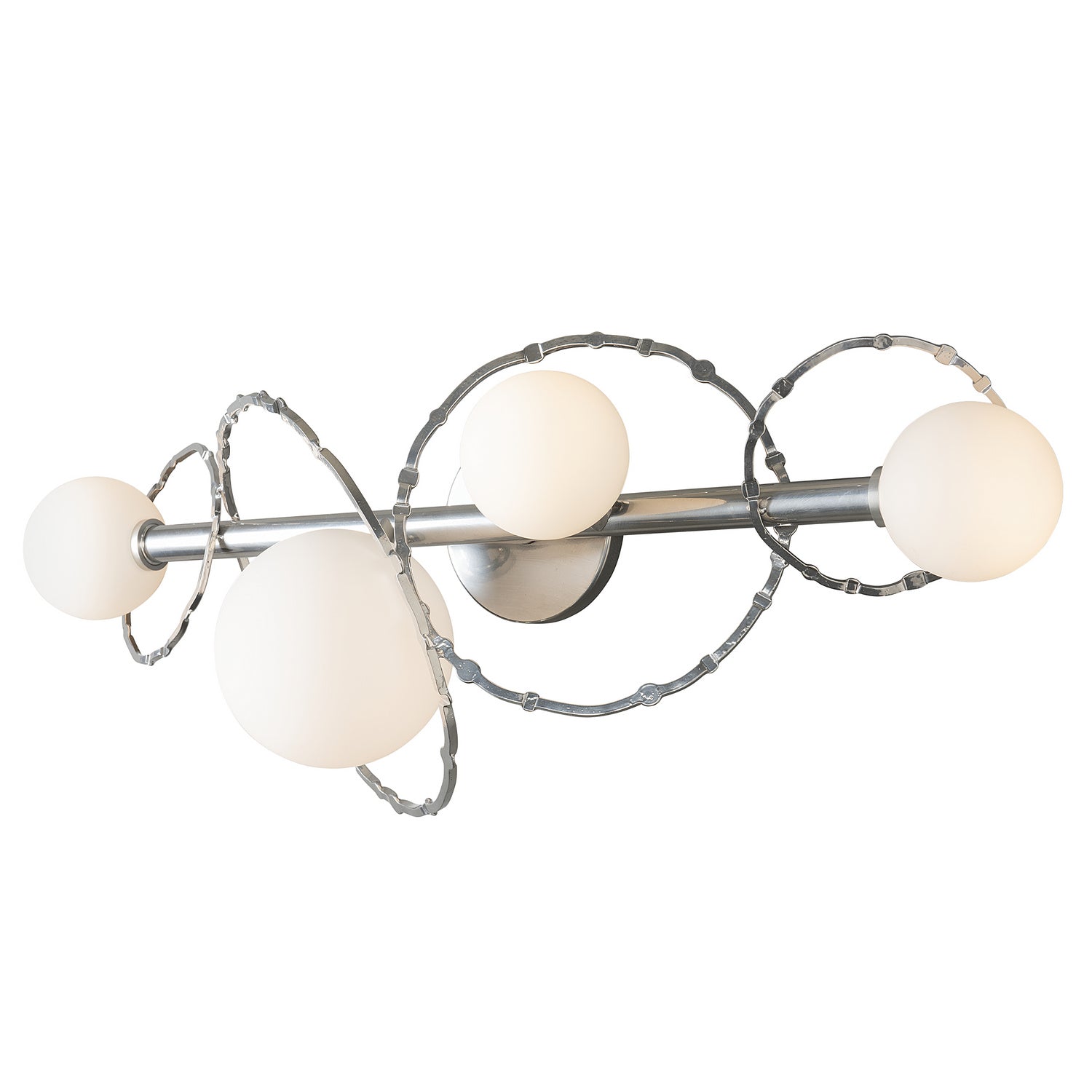 Hubbardton Forge - 201361-SKT-85-GG0712 - Four Light Bath Sconce - Olympus - Sterling