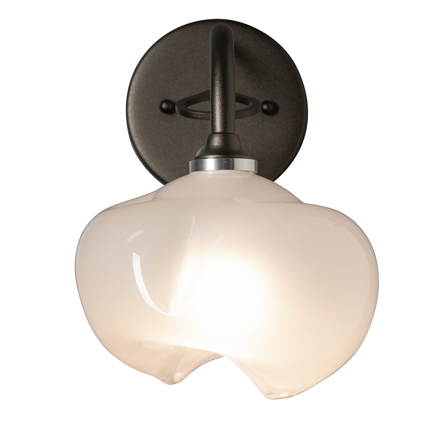 Hubbardton Forge - 201371-SKT-14-FD0710 - Ume 1-Light Long-Arm Sconce - Ume - Oil Rubbed Bronze